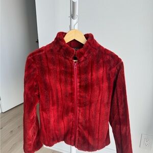 Vintage Le Chateau Real Fur Jacket